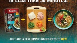 New tailored creative for Campbell's