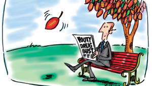 Rigney - A spin doctor ponders the first footy drug scandal of autumn