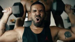 Drake busts a move to Taylor Swift tunes in Apple ad