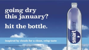 Coca-Cola water brand jumps on dry January