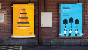 Vic Gov goes graphic in train ads