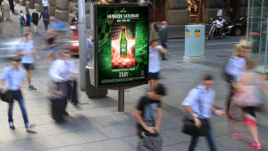Heineken taps Bachelor contestant for interactive F1 billboard stunt