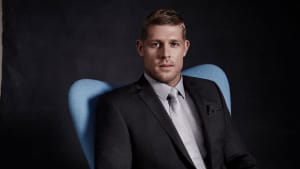 Van Heusen ad stars Aussie shark battler Mick Fanning