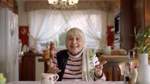 Pushy Nonna promotes pasta sauce for Leggo's from JWT