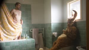 Nimble bunny: surprising you in the shower, giving you cash