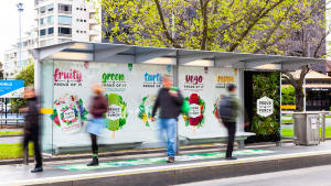 Peters Ice Cream goes bold with Adshel