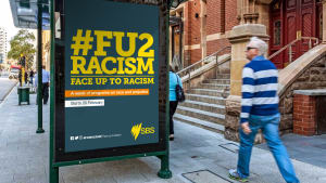 SBS releases outdoor campaign saying F U to racism