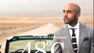 M.J. Bale gets hot with UK weatherman