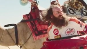 Budget Direct’s Captain Risky gets lost on desert trek 