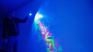Fred Hollows Foundation unveils invisible art installation at Vivid Sydney