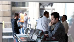 Toshiba Pop-Up Lounge