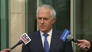 Did Turnbull just agree to up international aid? 