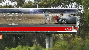 AAMI and oOhmedia launch weather-controlled billboard campaign