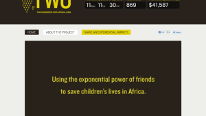 Two Degrees For Africa