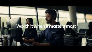 Allianz 'Worth it when it matters most’ via Howatson+Company 