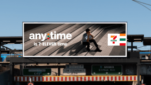 Seven Eleven's 'Any:time is 7-Eleven time' via Clemenger BBDO