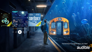 Audible’s first global brand campaign invites listeners to explore limitless worlds
