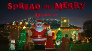Australia Post and 'Spread the Merry' via The Monkeys, part of Accenture Song