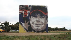 Cadel Evans Mural