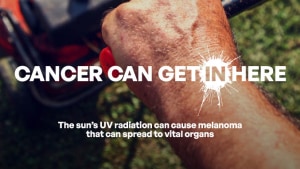 Cancer Council Victoria's ‘When you go out, don’t let cancer in’ via Bastion