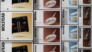 Kitchen Warehouse’s Wolstead cookware brand refresh via Block