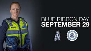 Blue Ribbon Day celebrates 30th birthday with police tribute