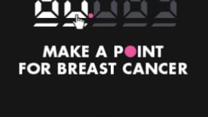 Make a point for boobs