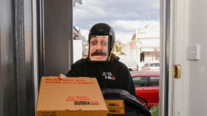 Bubba Pizza offers Melburnians 'Face to Facetime Lockdown Delivery Service'