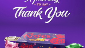 Cadbury Roses gives Australians a fresh way to say thank you