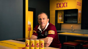 XXXX celebrates Queenslanders’ Pride in their Origin, via Thinkerbell