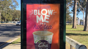 'Blow me, I'm a hot-tea' urges Chatime in new campaign