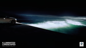 BMW Australia showcases illuminated landscapes in nature