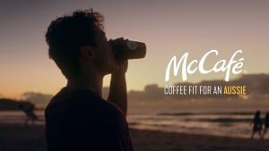 McCafé's new coffee, the Australiano, via DDB Sydney 