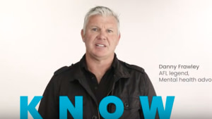 Mental health charity One in Five tributes the late Danny Frawley