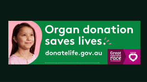 DonateLife's 'The Great Registration Race' via Make Mate