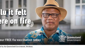 Queensland Health's 'Don’t be complacent' via IPER