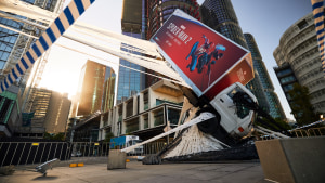 PlayStation celebrates Marvel's Spider-Man 2 on Sydney harbour via Akcelo