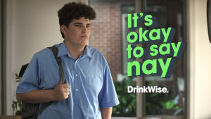 Drinkwise presents 'It's ok to say nay' via The Monkeys, part of Accenture Song