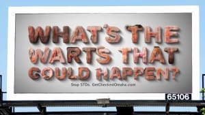 Beware. This STD ad will gross you out. 