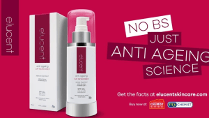 Dig shows why Elucent's products are 'No BS, Just Anti Ageing Science'