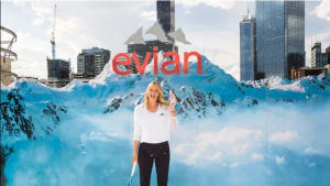 Under One Roof makes it snow for Evian launch