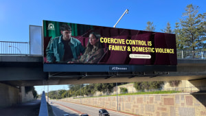 WA's family and domestic volence campaign via 303 MullenLowe, Mediahub and Carat 