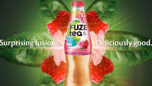 Fuze Tea to takeover Coke Sign