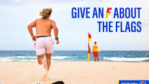 Surf Life Saving Australia's ‘Give an F About the Flags’ via Banter