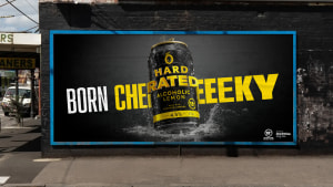 CUB’s 'Born Cheeky' brand platform via Clemenger BBDO