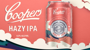 Coopers celebrates release of limited edition Hazy IPA 