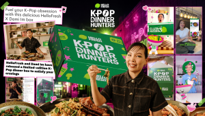 HelloFresh 'K-Pop Dinner Hunters’ via We Are Different 