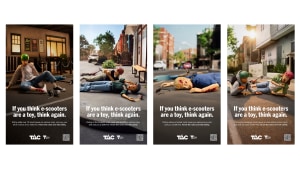 TAC reminds that e-scooters aren't a toy via Clemenger BBDO