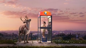 Telstra's 'Hello Christmas' via The Monkeys, part of Accenture Song
