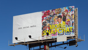 Snapchat's 'Less Social Media. More Snapchat'